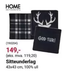Home - Sitteunderlag