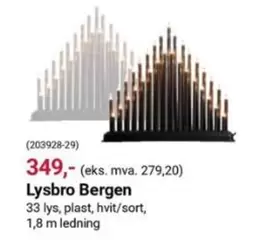 Lys - Bergen