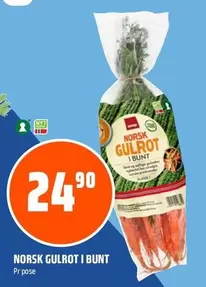 Norsk - NORSK GULROT I BUNT
