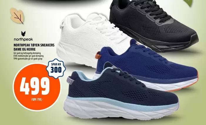 NORTHPEAK TOYEN SNEAKERS DAME OG HERRE
