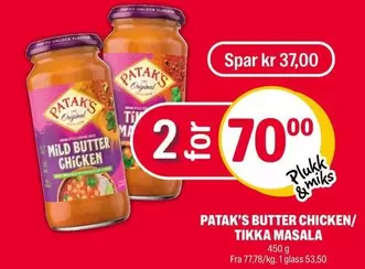 Ma - BUTTER CHICKEN/ TIKKA MASALA