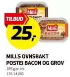 OVNSBAKT POSTEI BACON OG GROV