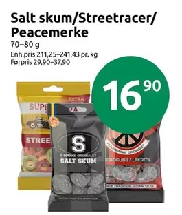 Extra - Salt skum/Streetracer/Peacemerke