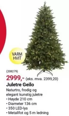 Juletre -  Geilo