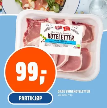 Mat - SVINEKOTELETTER