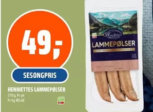 LAMMEPØLSER