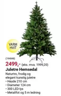 Juletre -  Hemsedal