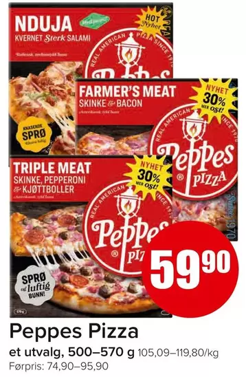Ost - Peppes Pizza