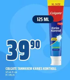 TANNKREM KARIES KONTROLL