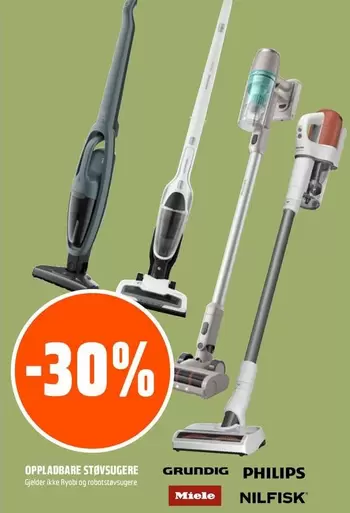 Ryobi - OPPLADBARE STØVSUGERE
