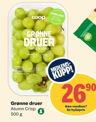 Grønne druer