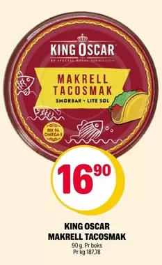 Omega 3 - MAKRELL TACOSMAK