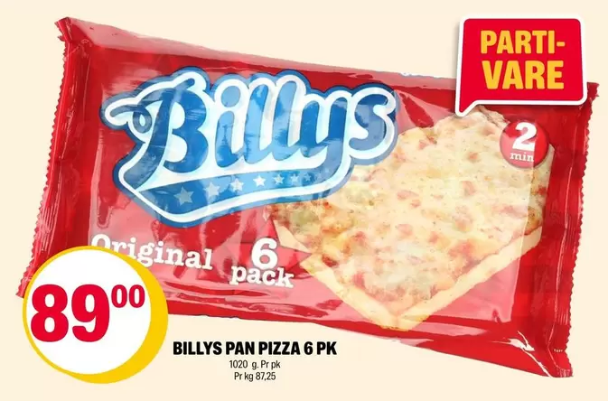 PAN PIZZA 6 PK