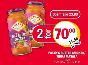 Ma - BUTTER CHICKEN/ TIKKA MASALA