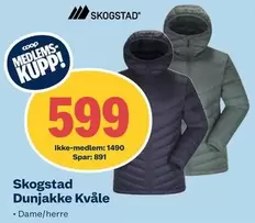 Dunjakke Kvåle