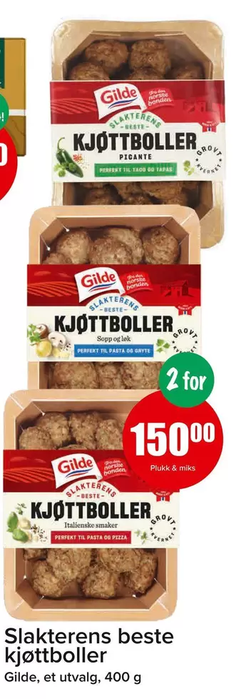 Taco - KJØTTBOLLER