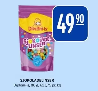 SJOKOLADELINSER