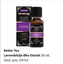 Lavendelolje Øko Eterisk
