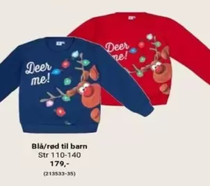 Ne - Blå/rød til barn