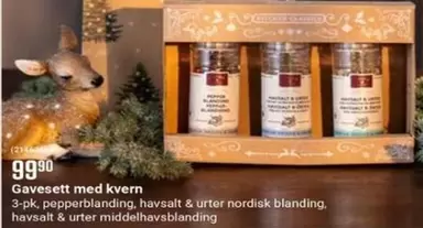 Gavesett med kvern
