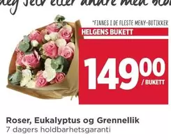 Roser - HELGENS BUKETT