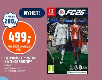 Nintendo - FC™ 26 FOR NINTENDO SWITCH™