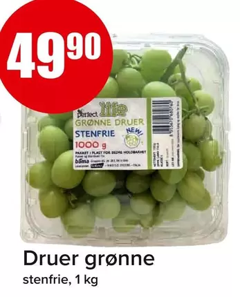 Bama - Druer grønne