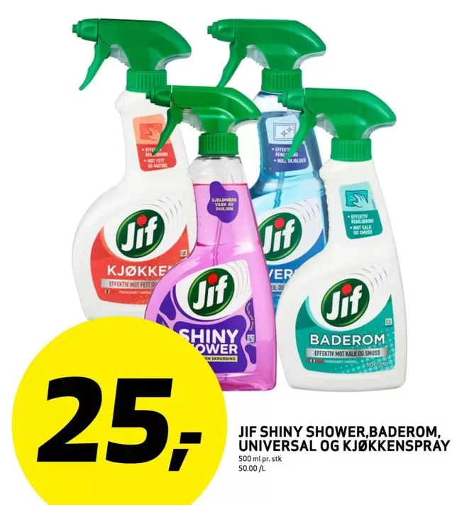 Null - SHINY SHOWER, BADEROM, UNIVERSAL OG KJØKKENSPRAY
