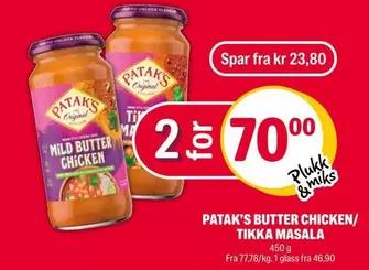 Ma - BUTTER CHICKEN/ TIKKA MASALA