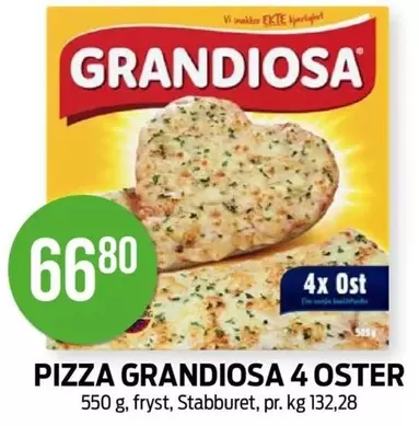 Grandiosa - PIZZA GRANDIOSA 4 OSTER