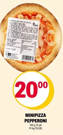 MINIPIZZA PEPPERONI