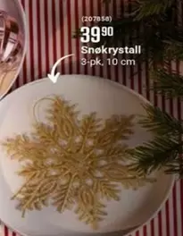 Snøkrystall