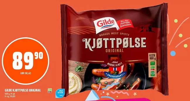 Mat - KJØTTPØLSE