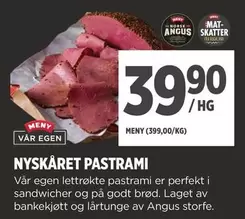 Norsk - NYSKÅRET PASTRAMI
