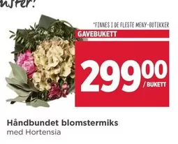 Hortensia - GAVEBUKETT