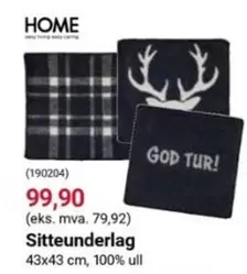 Home - Sitteunderlag