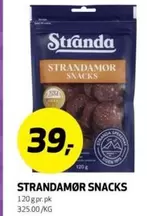 STRANDAMØR SNACKS