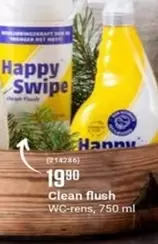 Happy - Clean flush