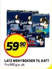 As - MENYBOKSER TIL KATT
