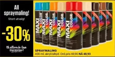 Color - SPRAYMALING