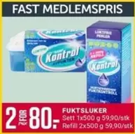 Fast - FUKTSLUKER