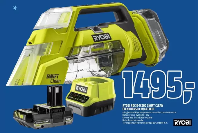 Ryobi - R18SC6-0 Swift Clean