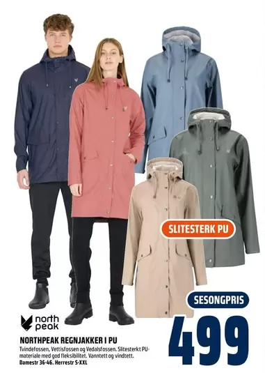 REGNJAKKER I PU
