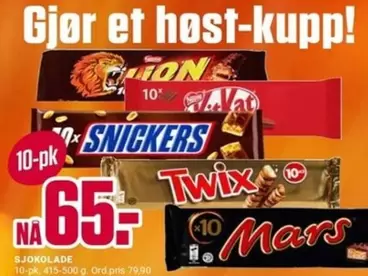 SJOKOLADE