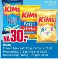French fries salt, Potetsticks, Snack chips