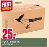 Fast - FLYTTEKASSE