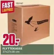 Fast - FLYTTEKASSE