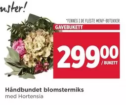 Hortensia - GAVEBUKETT