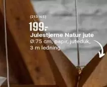 Natur - Julestjerne  jute