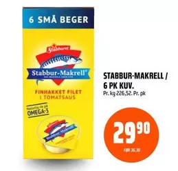 Omega 3 - STABBUR-MAKRELL